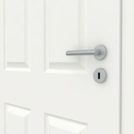 Preview: Stiltür Sylt 4 KS mit Zarge Rundkante